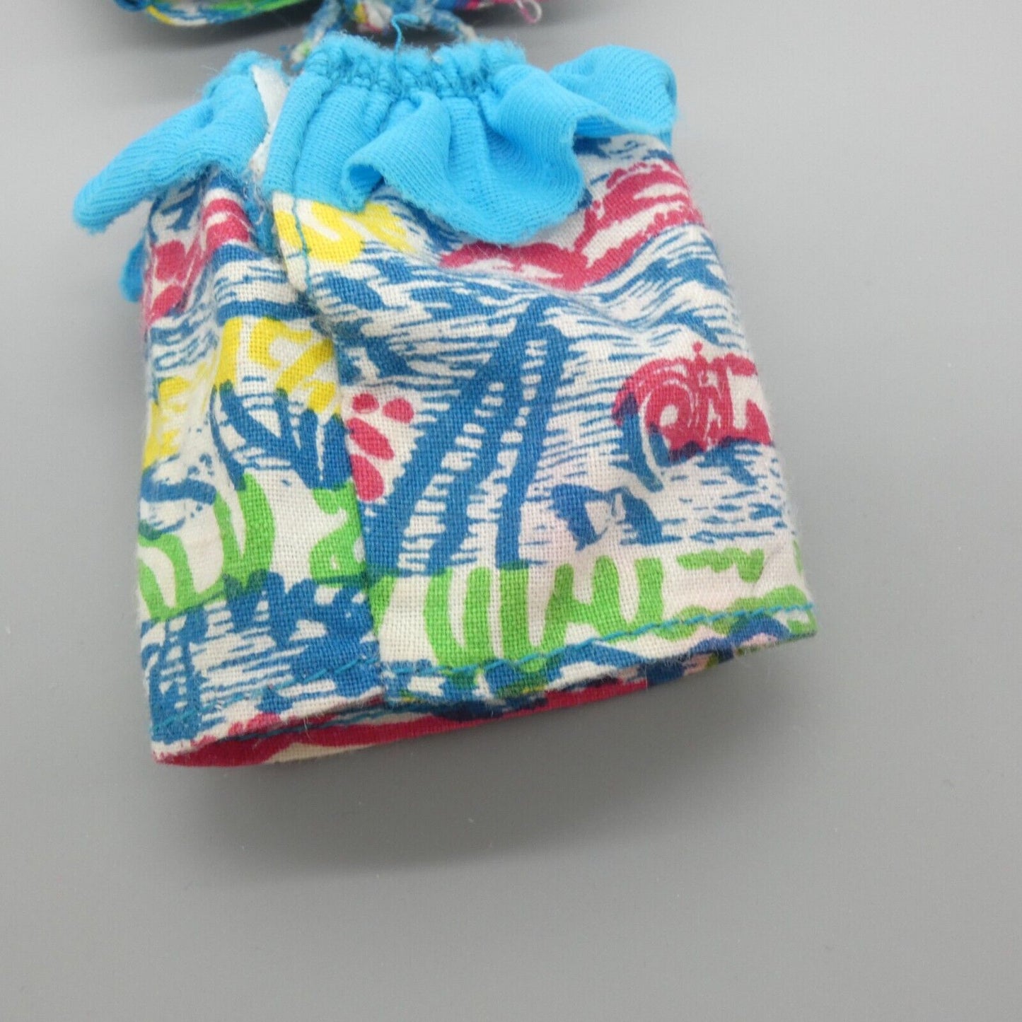 Barbie Fashion Favorites Doll Outfit Shirt Skirt Blue Floral Beach 1992 65281