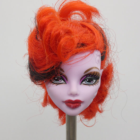 Monster High Operetta Picture Day Doll Head Only Ponytail 2013 Mattel Y7696