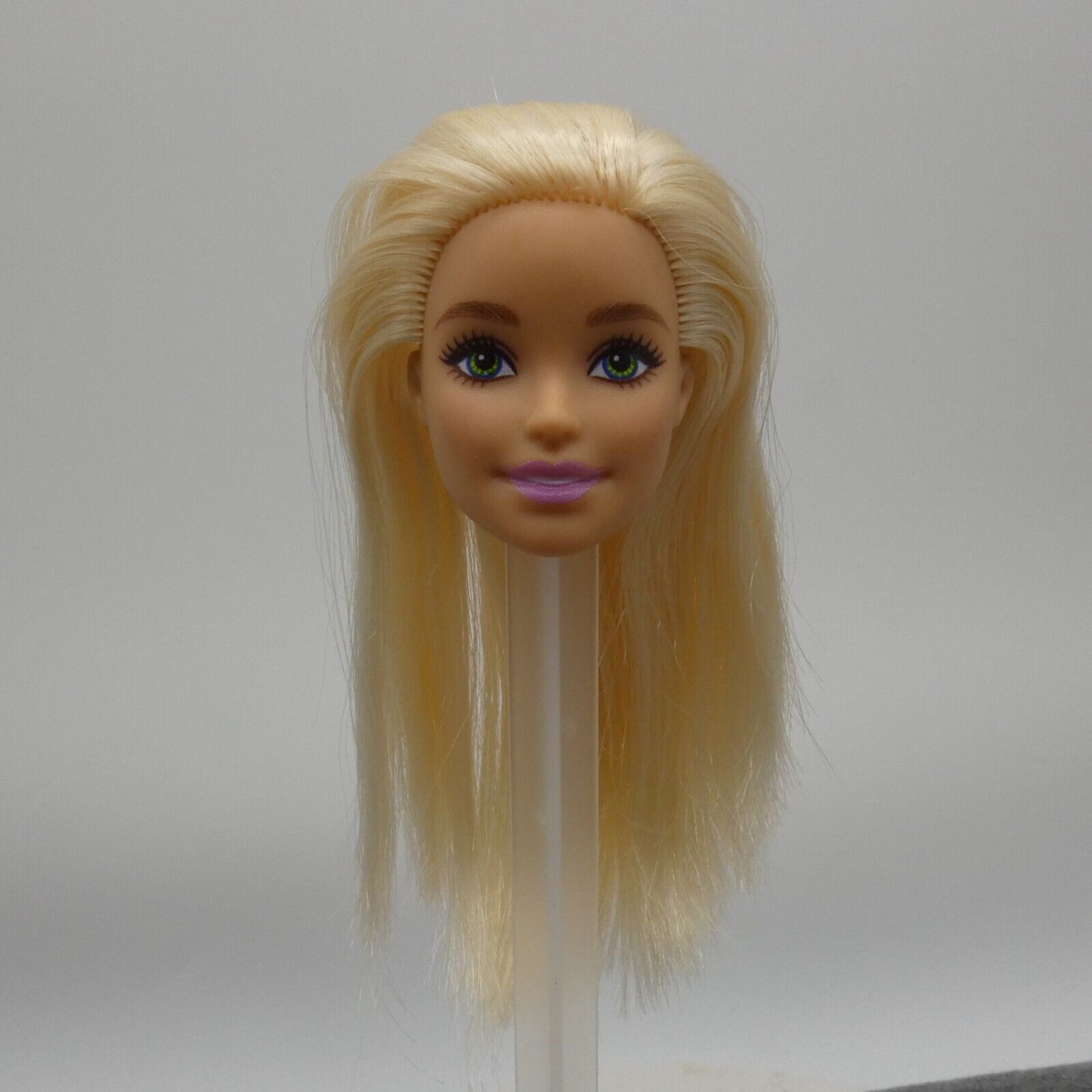 Barbie Millie Doll Head Only Blonde Hair Green Eyes 2022 Mattel HBV05