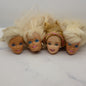 Barbie Doll Head Lot of 4 Heads SuperStar Blonde 80s 90s Mattel JY5