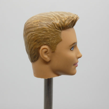 Barbie Fashionistas Ken Doll Head Molded Blonde Kieran Face 2013 Mattel BFW10