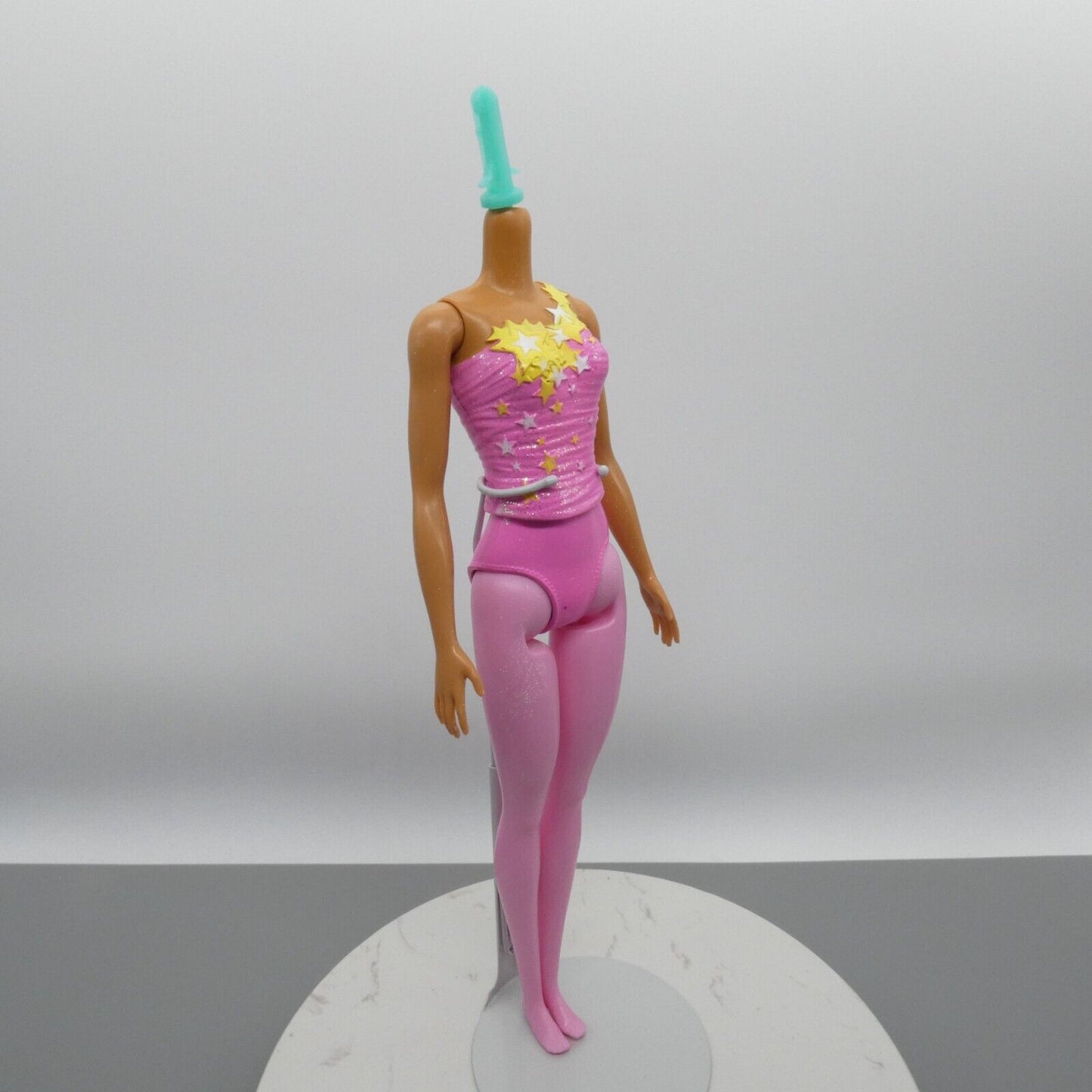 Barbie Dreamtopia Unicorn Doll Body Only Pink Molded Bodysuit 2022 Mattel HGR21