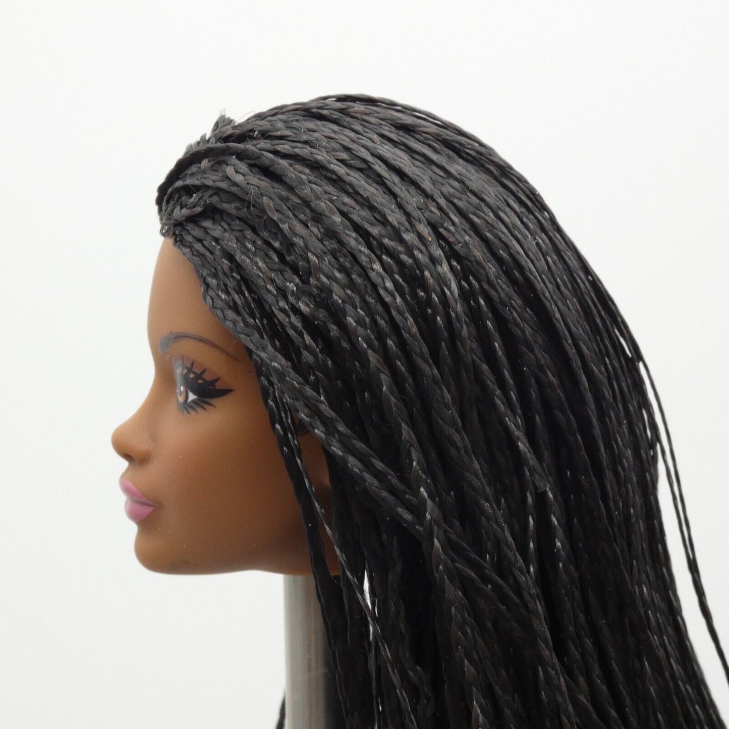 Barbie Looks 21 Doll Head Heide Face AA Medium Dark Skin Braids 2024 HRM13 B