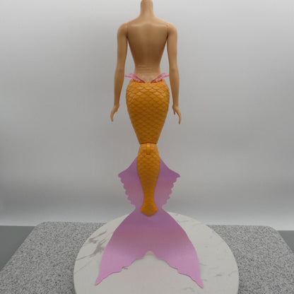 Disney Little Mermaid Live Action Mala Doll Body Light Skin Pink Tail HLX18