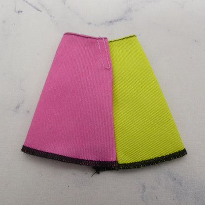 Barbie DIY Emoji Style Doll Skirt Neon Yellow Pink A Line 2016 Mattel DYN93