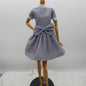 Barbie Doll Size Fashion Dress Black White Check Retro Lucy Fits Model Muse MTM