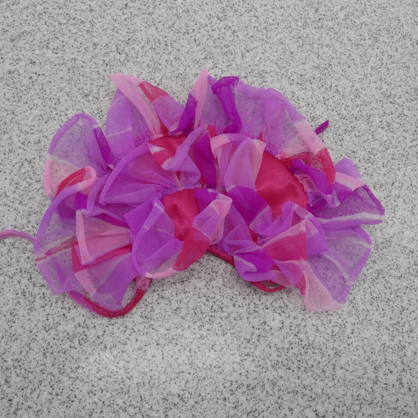 Barbie Dance Sensation Doll Skirt Purple Ruffles String Closure 1984 Mattel 9058