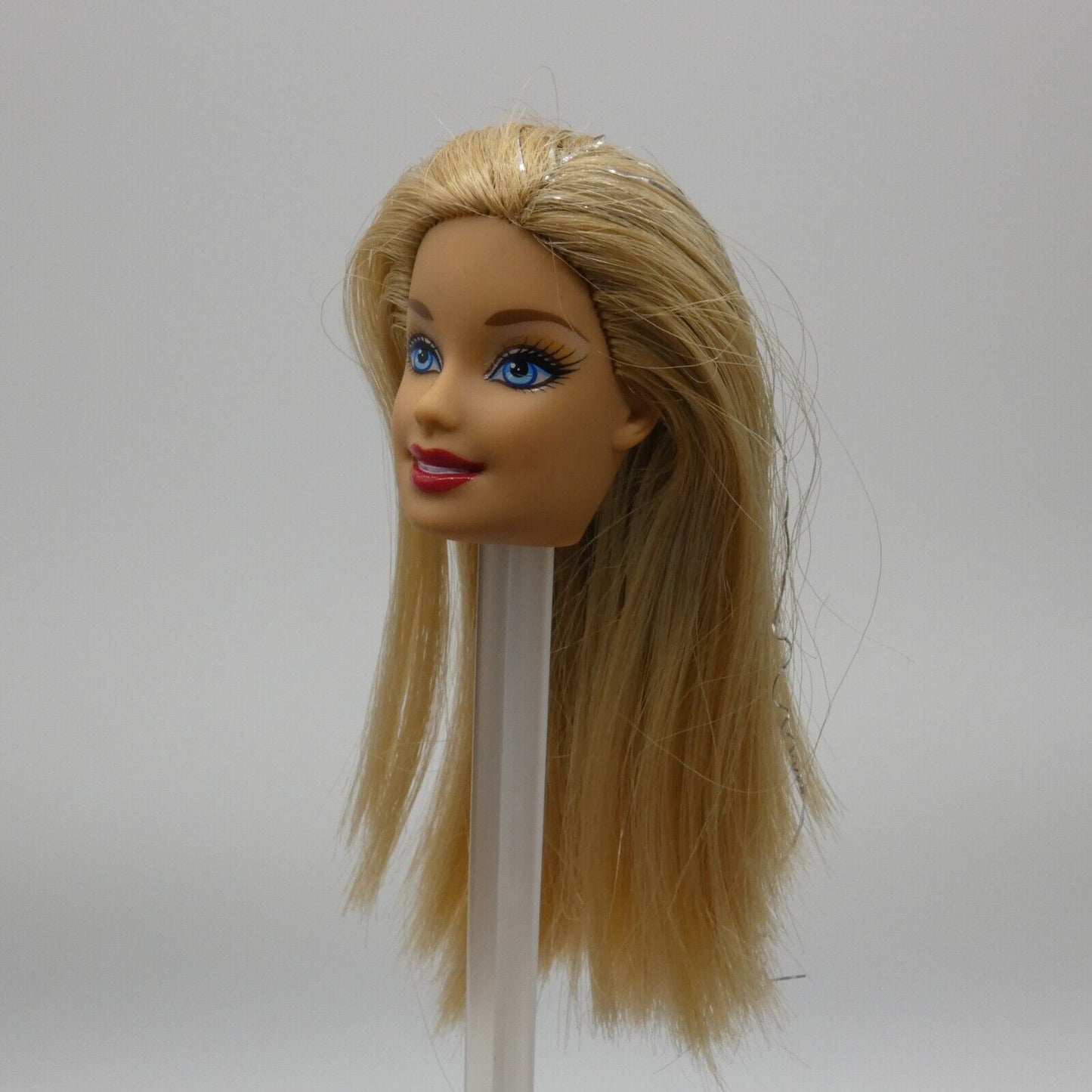 Barbie Fashionistas Gold Doll Head Only Generation Girl CEO Face Blonde 2013