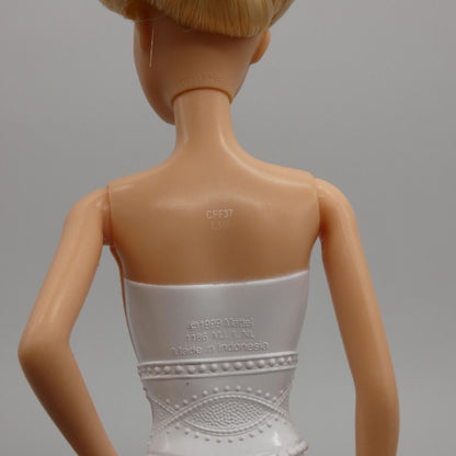 Barbie Bride Doll 2015 Blonde Millie White Bodysuit CFF37 1999 Body Mattel