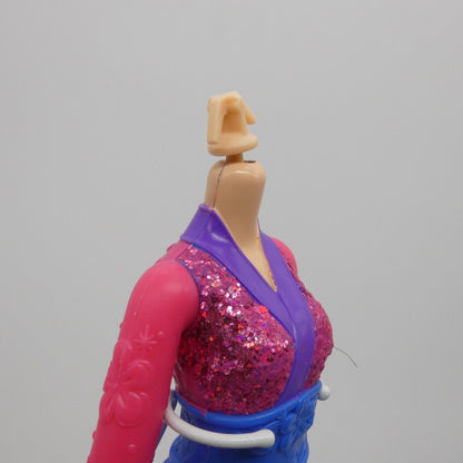 Disney Mulan Royal Shimmer Doll Body Light Skin Molded Top Hasbro E4167AS00