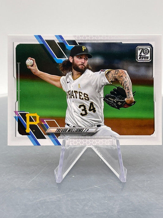 Trevor Williams 2021 Topps Series One #199 Pittsburgh Pirates Pitcher