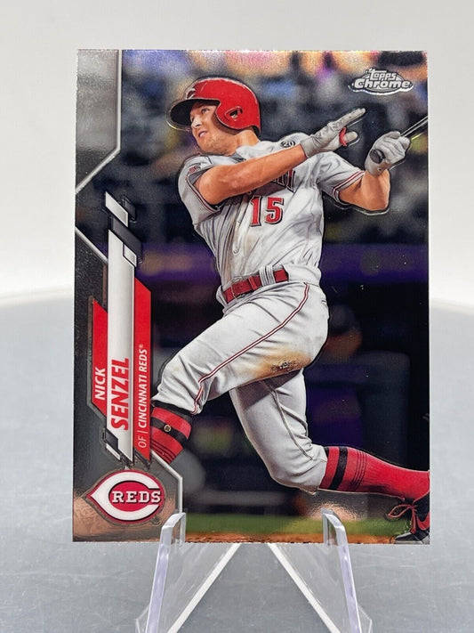 Nick Senzel 2020 Topps Chrome #24 Cincinnati Reds Outfield