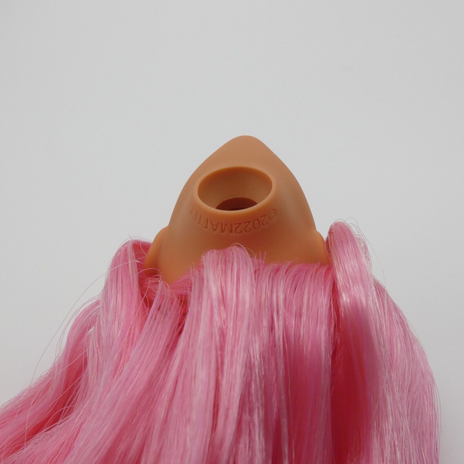 Barbie Dreamtopia Mermaid Doll Head Odile Face Pink Hair Open Mouth 2024 HRR05 B