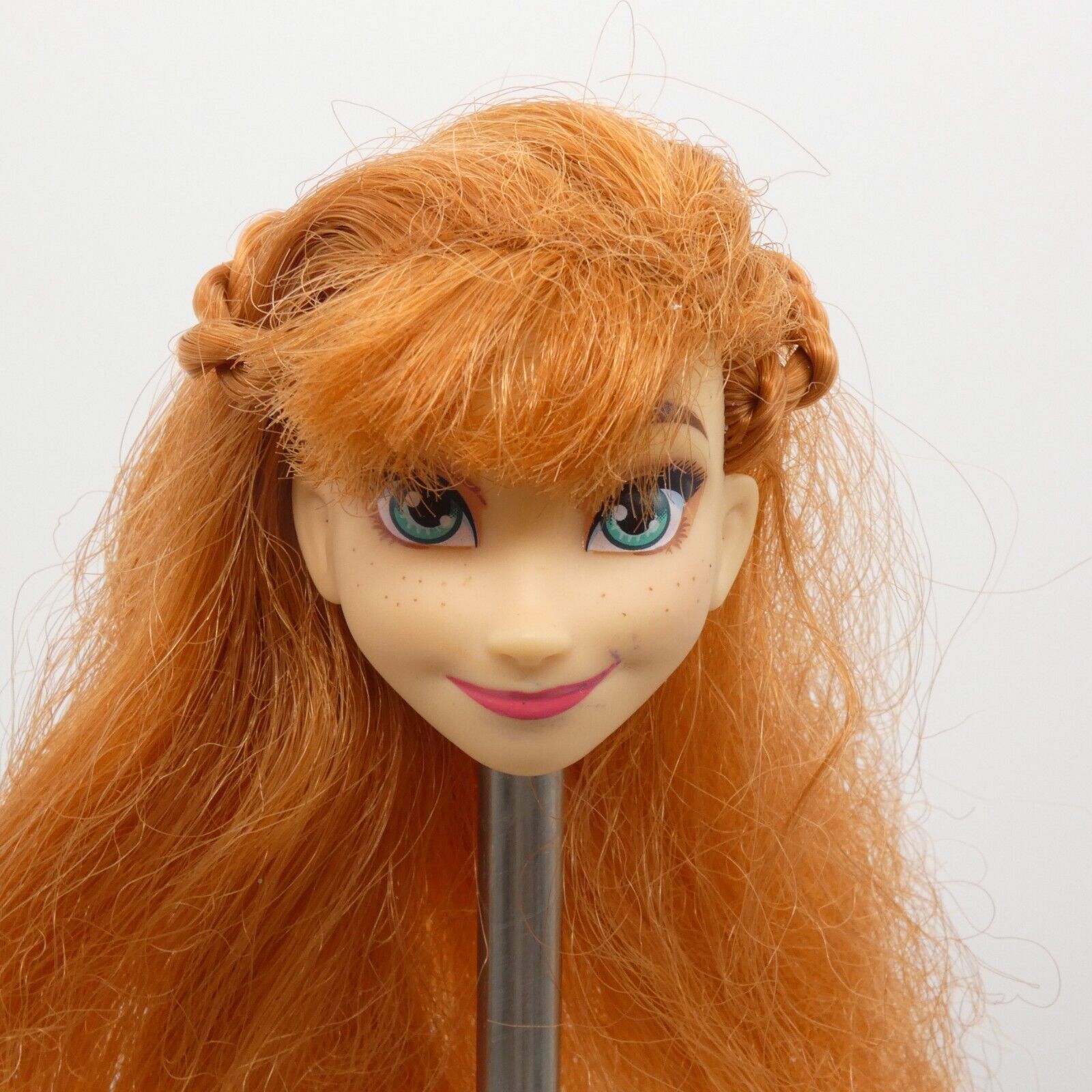 Disney Frozen II Anna Doll Head Only Red Hair Bangs 2019 Collection Hasbro E6710