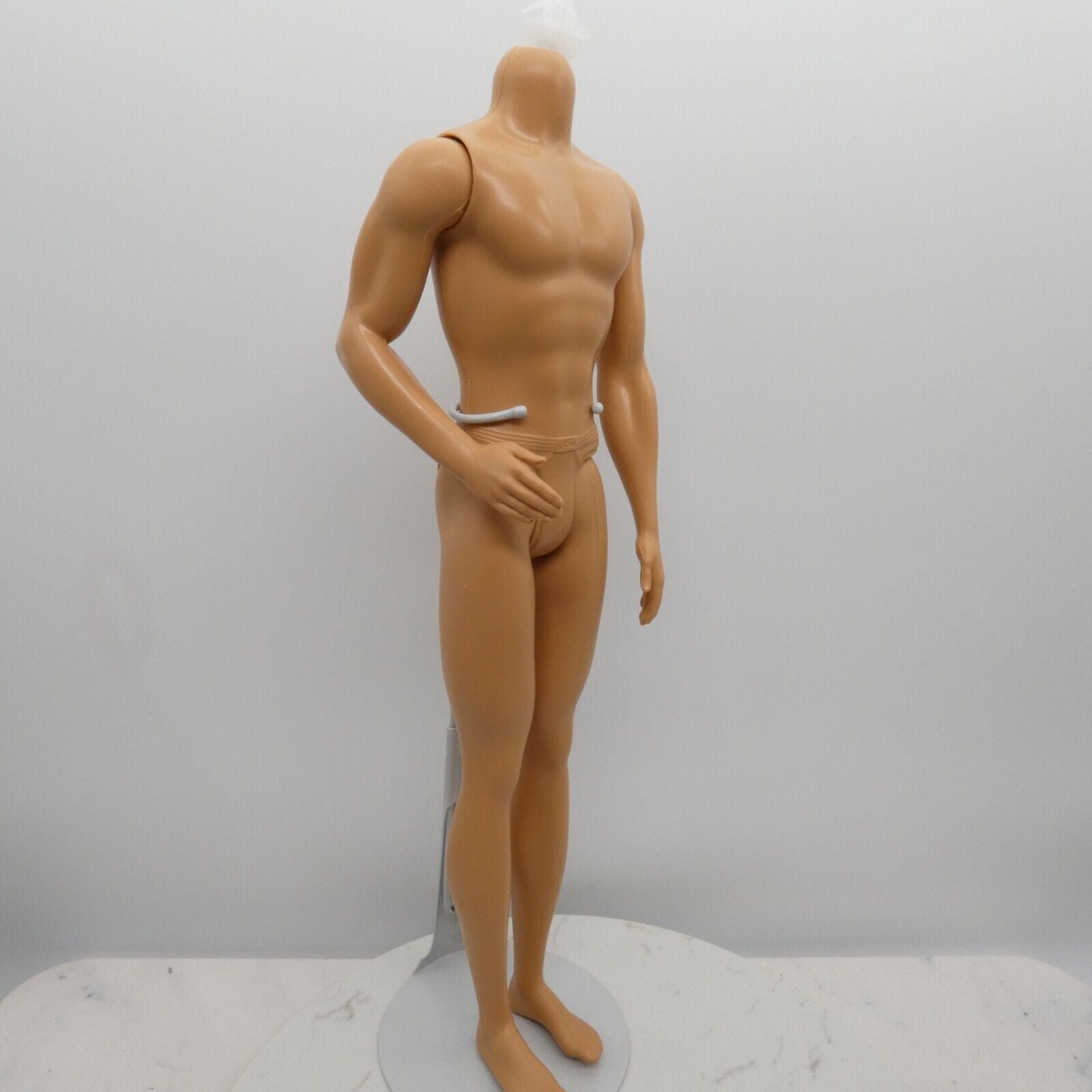 Ken Fashionistas Doll Body Nude Bent Right Arm 2012 Groom Mattel Cutie W2864