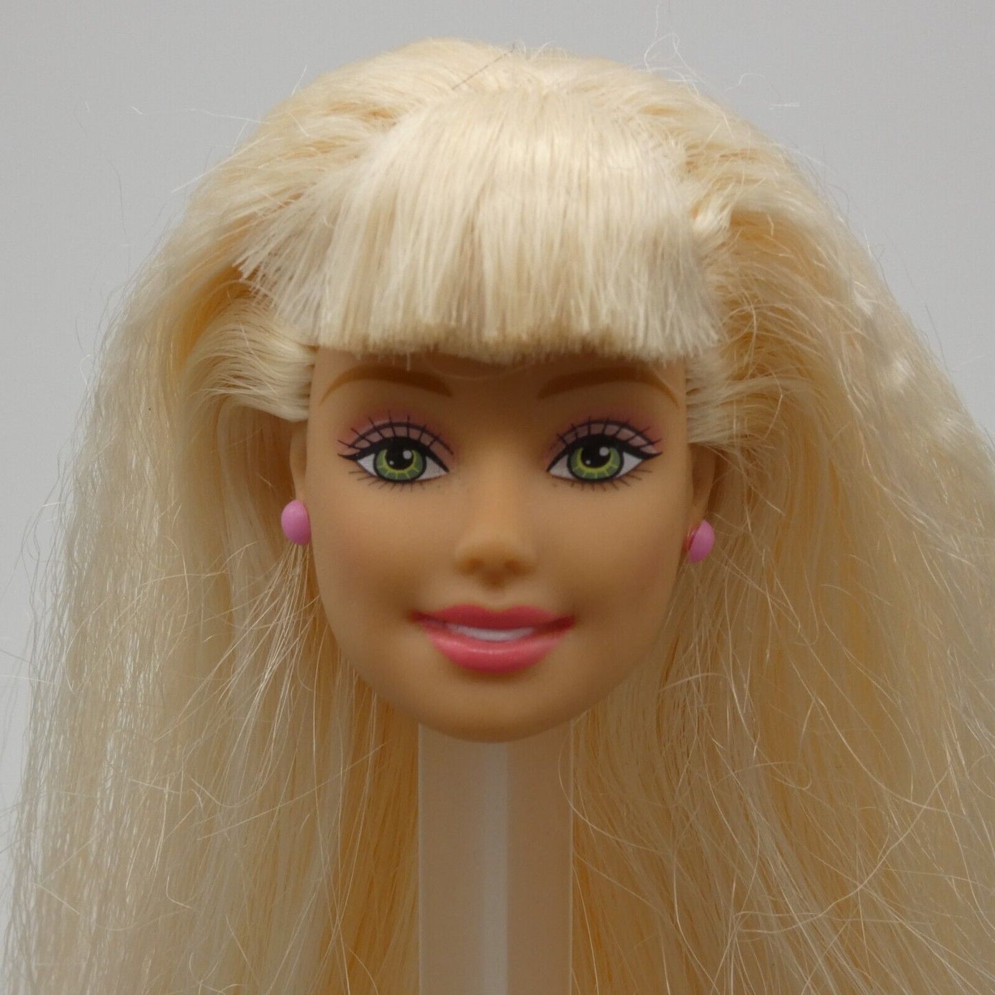 Barbie Stroll N Play Doll Head Generation Girl Face Blonde Hair Green Eyes 2002