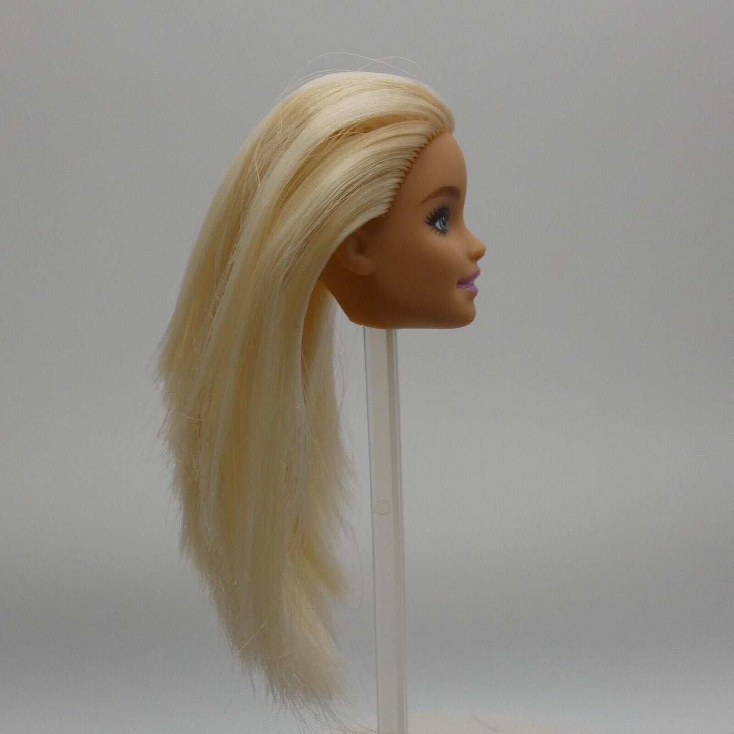 Barbie Millie Doll Head Only Blonde Hair Green Eyes 2022 Mattel HBV05