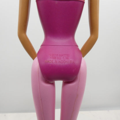 Barbie You Can Be Anything Ballerina Doll Body Pink Molded Bodysuit 2016 DHM58