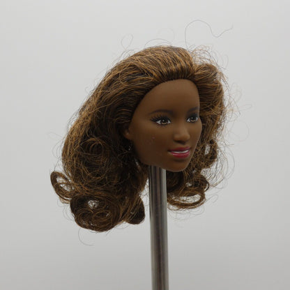 Barbie Fashionistas 39 Doll AA Head Crystal Face Dark Brown Skin 2016 DTF02