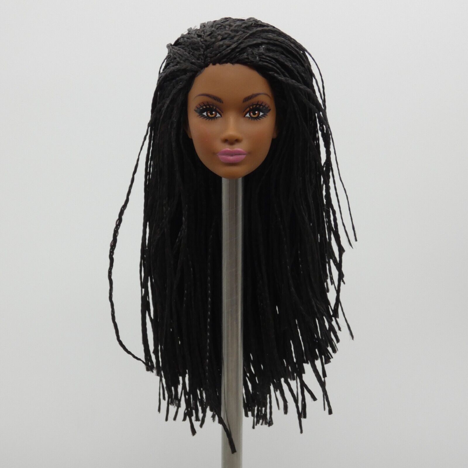 Barbie Looks 21 Doll Head Heide Face AA Medium Dark Skin Braids 2024 HRM13 B