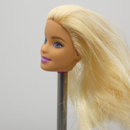 Barbie Doll Head Millie Face Blonde Hair 2015 Fashionistas Mattel