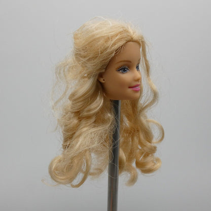 Barbie Sleeping Beauty Doll Head Generation Girl Face Blonde 2003 Mattel 56776