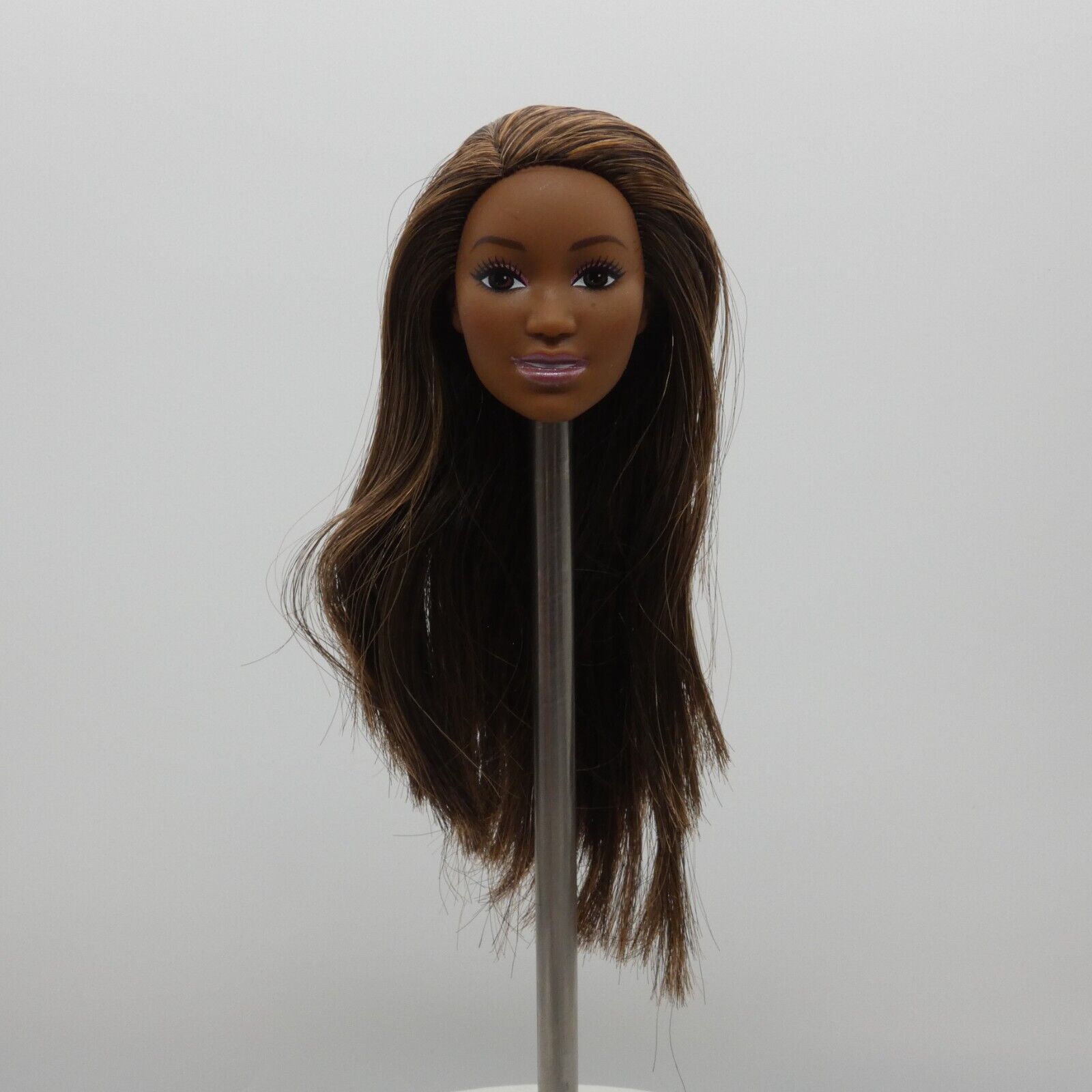 Barbie Beach Doll AA Crystal Face Medium Dark Skin Beauty Mark 2017 Mattel FJD99