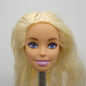 Barbie Doll Head Only Millie Face Open Mouth Medium Light Skin Tone