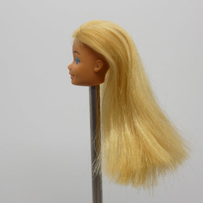 Barbie Malibu Doll Head Only SuperStar Tan Medium Light Skin Mattel TLC