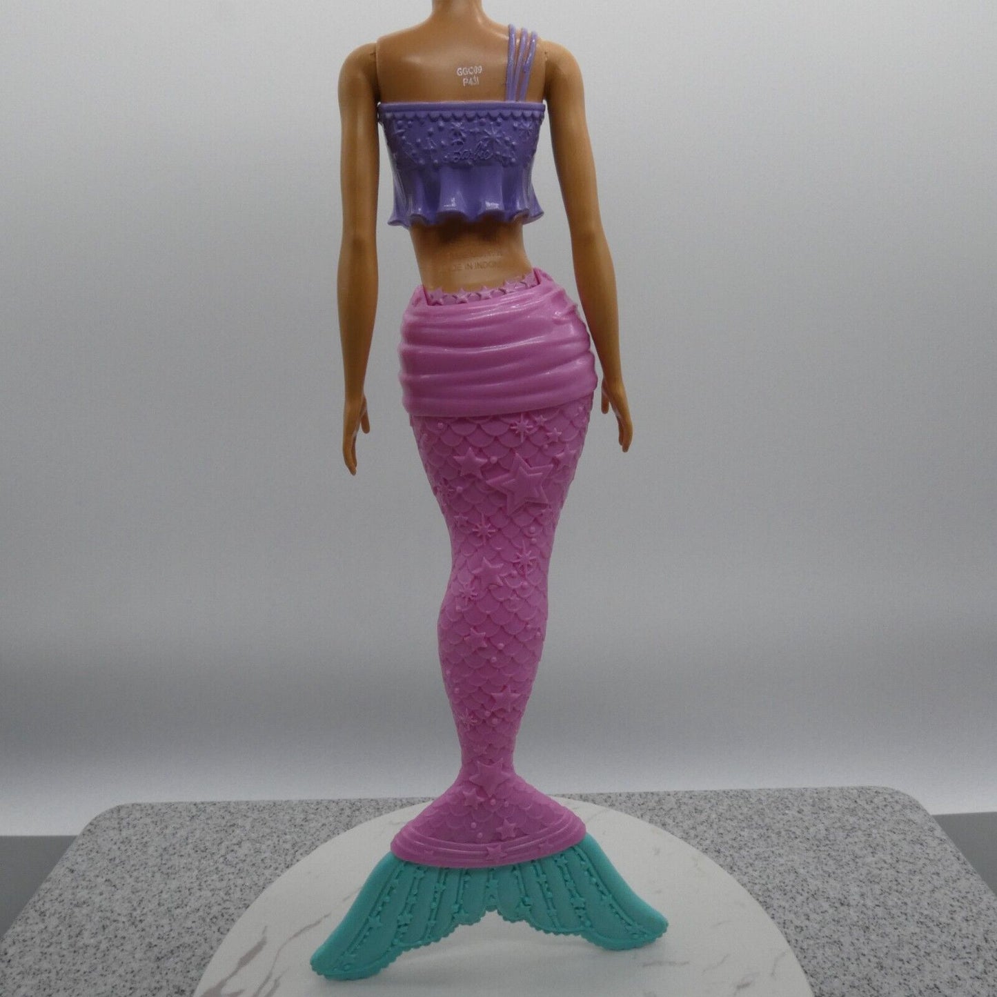 Barbie Dreamtopia Mermaid Doll Body Light Skin Tone Pink Tail 2019 Mattel GGC09