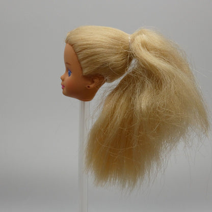 Barbie Skipper Cool Crimp Doll Head Only Blonde Hair 1994 Mattel 11179