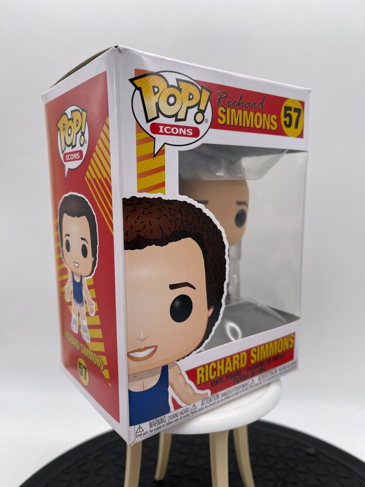 Funko Pop Icons Richard Simmons 57 Sweatin To The Oldies Vinyl Figure 2020