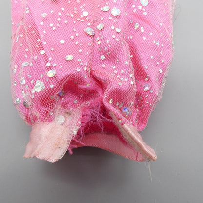 Barbie Blingdom Doll Skirt Pink Glittery Sparkles Princess Tulle Overskirt 2009