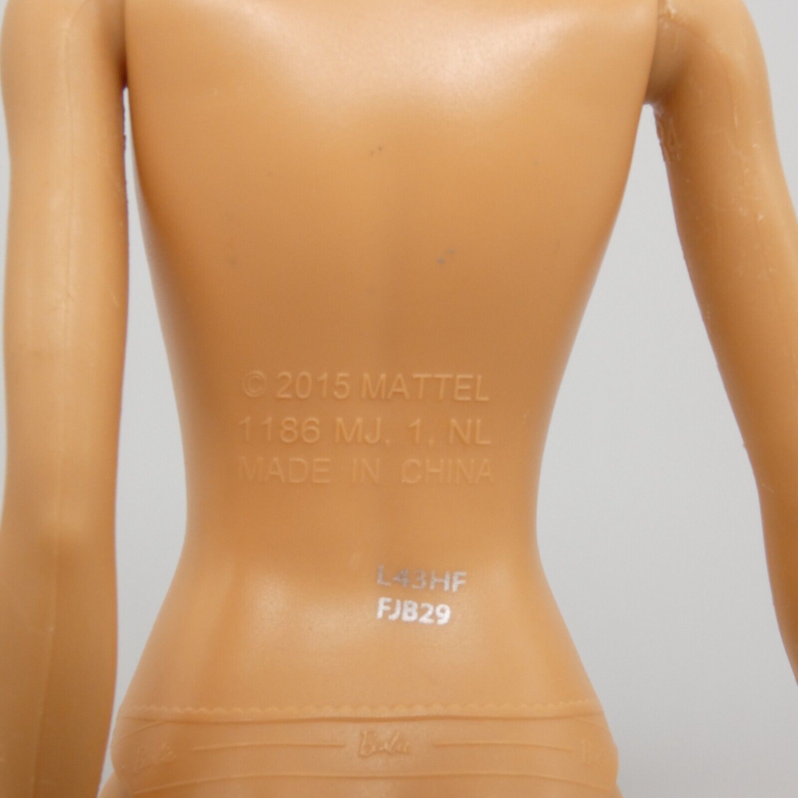 Barbie Careers Teacher Doll Body Medium Light Straight Arms 2018 Mattel FJB29