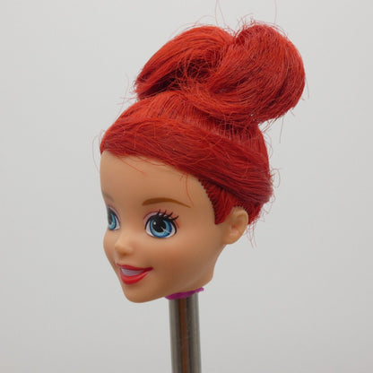 Disney The Little Mermaid Ariel Doll Head Princess Ballerina 2012 Mattel X9344