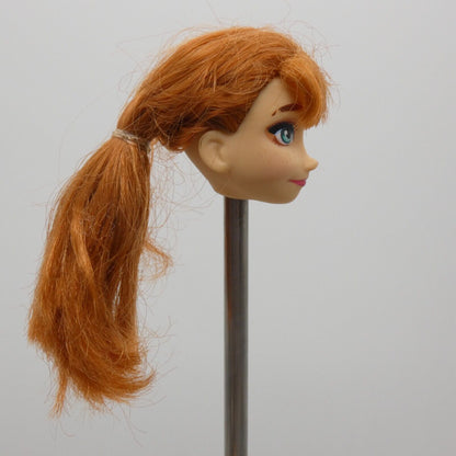 Disney Princess Anna Doll Head Light Skin Freckles Frozen 2 Hasbro E6710 2019