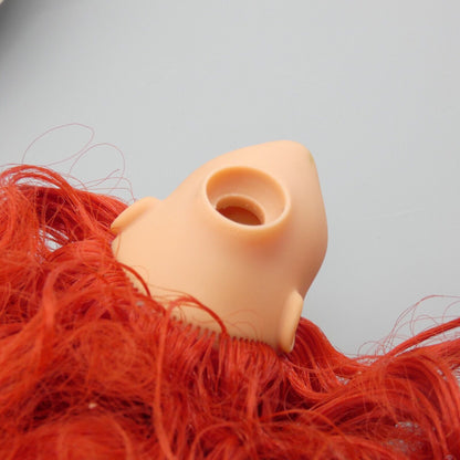 Disney Princess Ariel Doll Head The Little Mermaid Red Hair 2013 Mattel BBM22