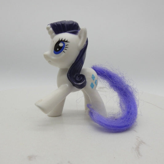 My Little Pony Rarity G4 Molded Mane McDonald's Toy White 2017 Hasbro