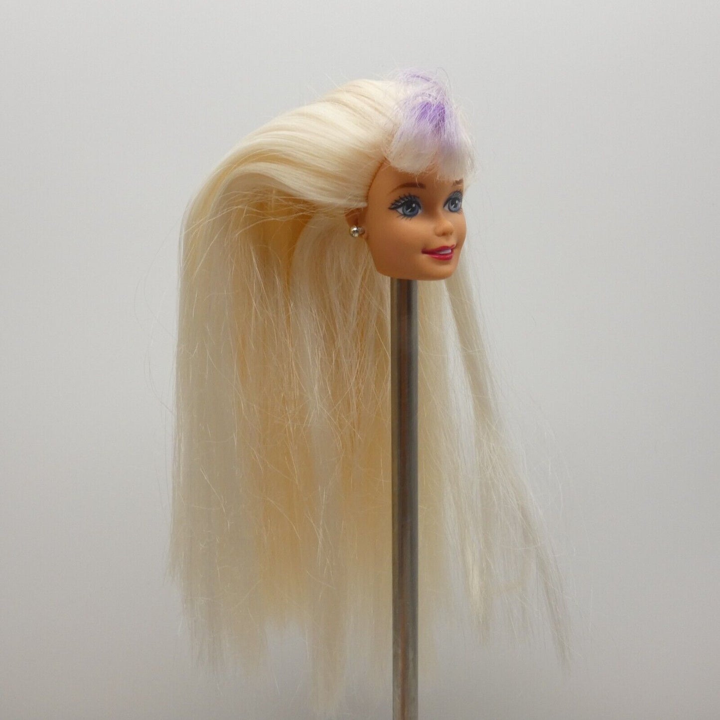 Barbie Cool Shoppin Doll Head Blonde Hair Bangs SuperStar 1998 Mattel 17487