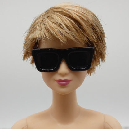 Barbie @BarbieStyle Urban Chic Doll Sunglasses Square Black Gold 2023 HJW95