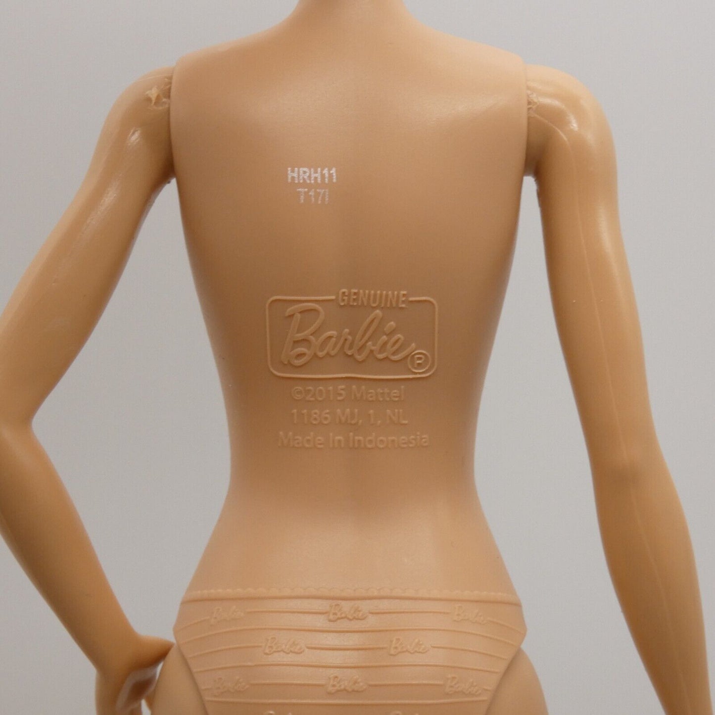 Barbie Fashionistas 213 Doll Body Medium Light Neutra Skin 65th Original HRH11 B