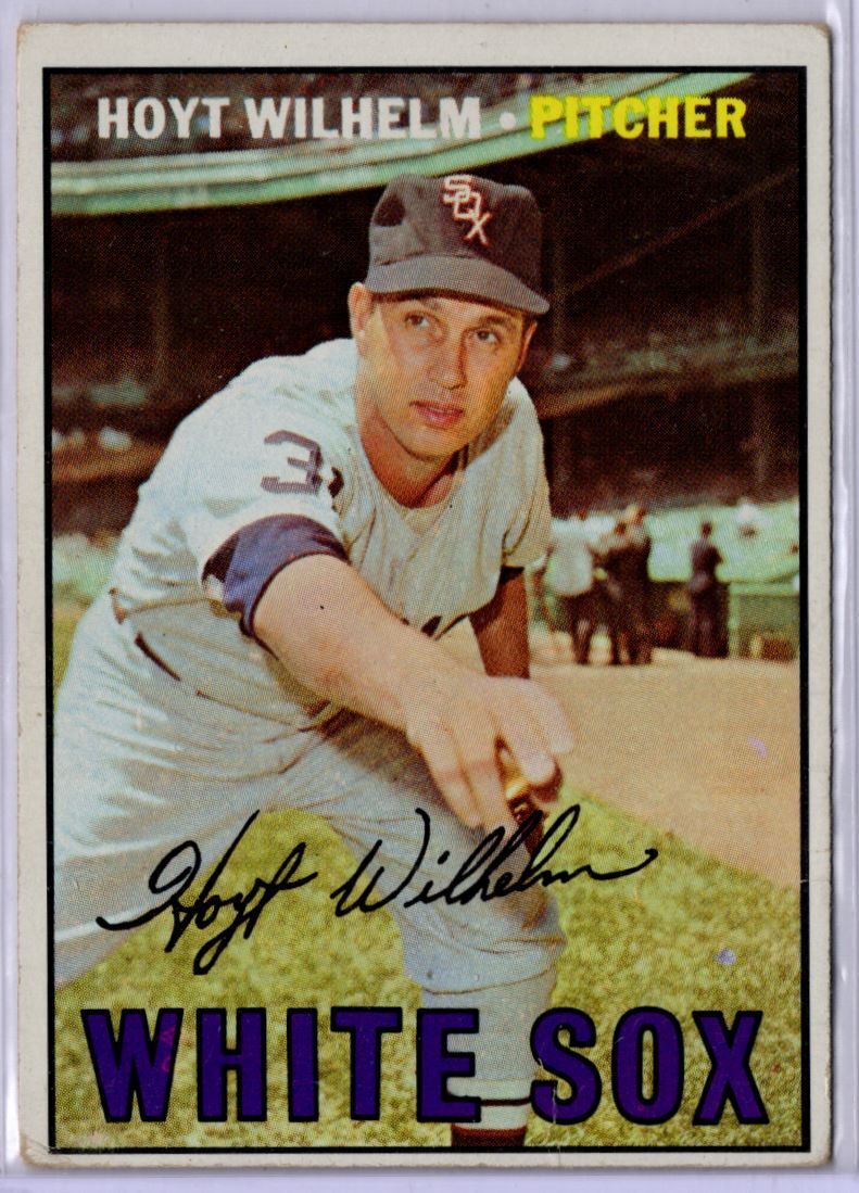 1967 Topps Hoyt Wilhelm Chicago White Sox #422