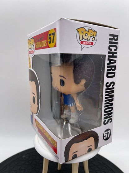 Funko Pop Icons Richard Simmons 57 Sweatin To The Oldies Vinyl Figure 2020