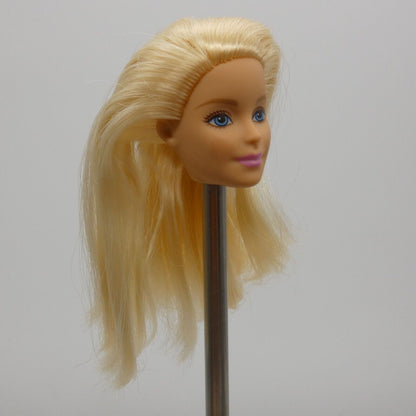 Barbie Made To Move Martial Artist Doll Head Millie Blonde Closed Mouth DWN39