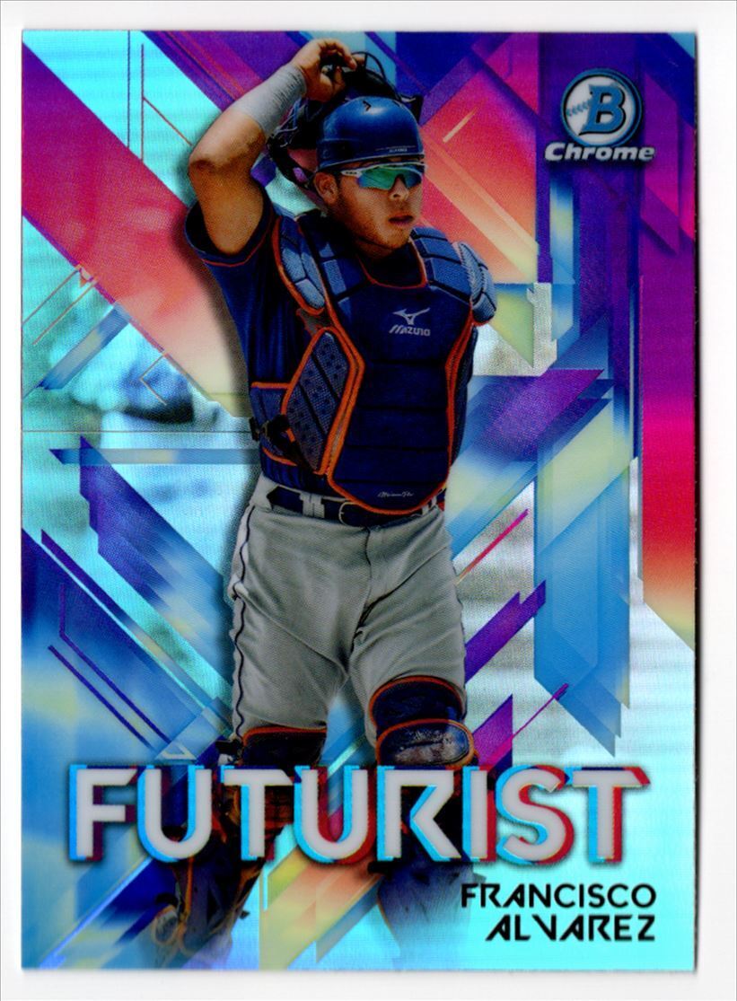 2021 Bowman Futurist Francisco Alvarez New York Mets #FUT-FA