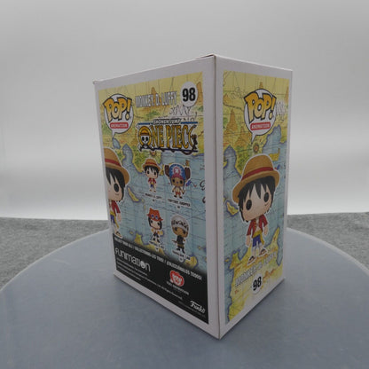 Funko Pop One Piece Monkey D Luffy 98 Vinyl Figure Shonen Jump 2021 Animation