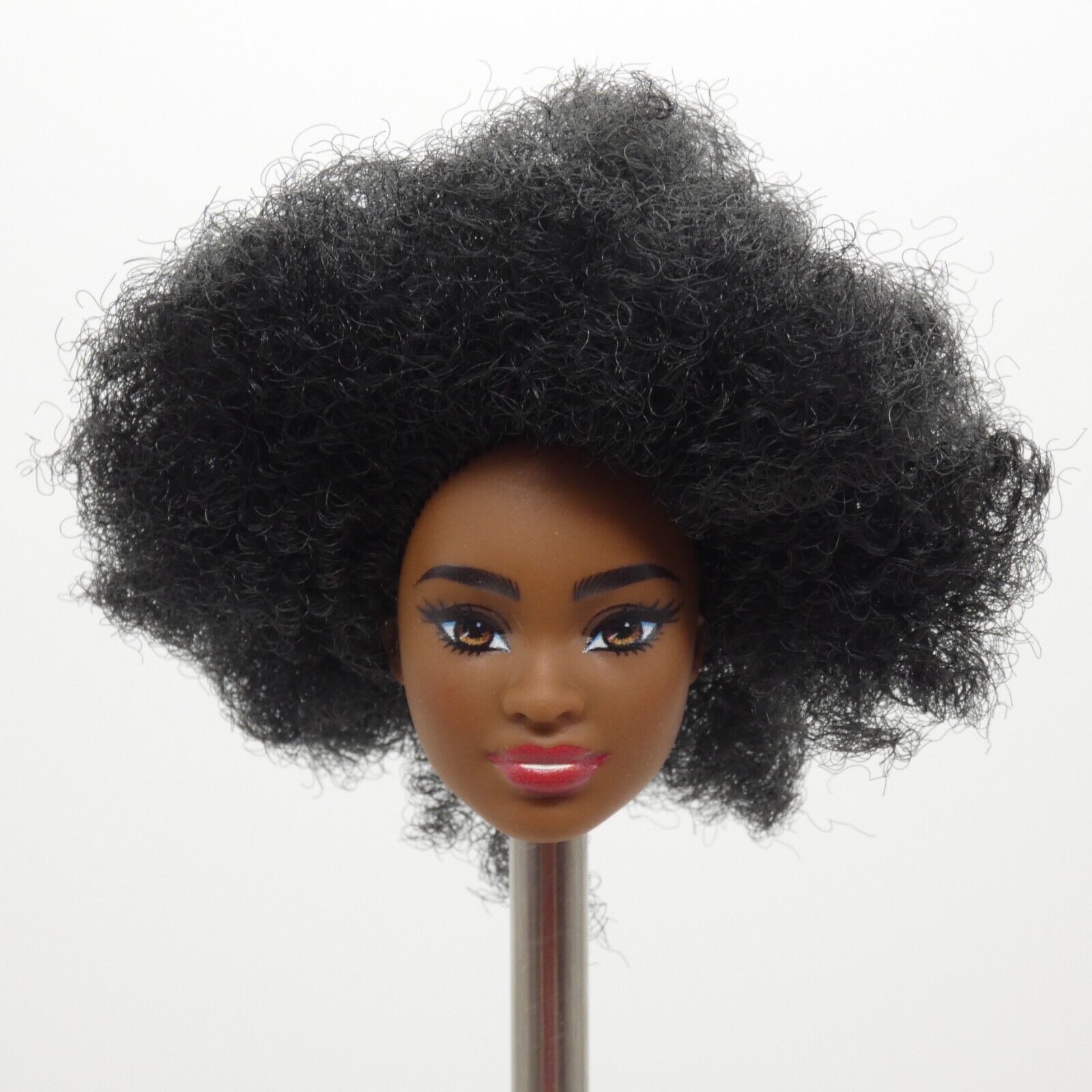 Barbie Fashionistas 221 Doll Pazette Face AA Medium Dark Skin Natural Hair HRH18