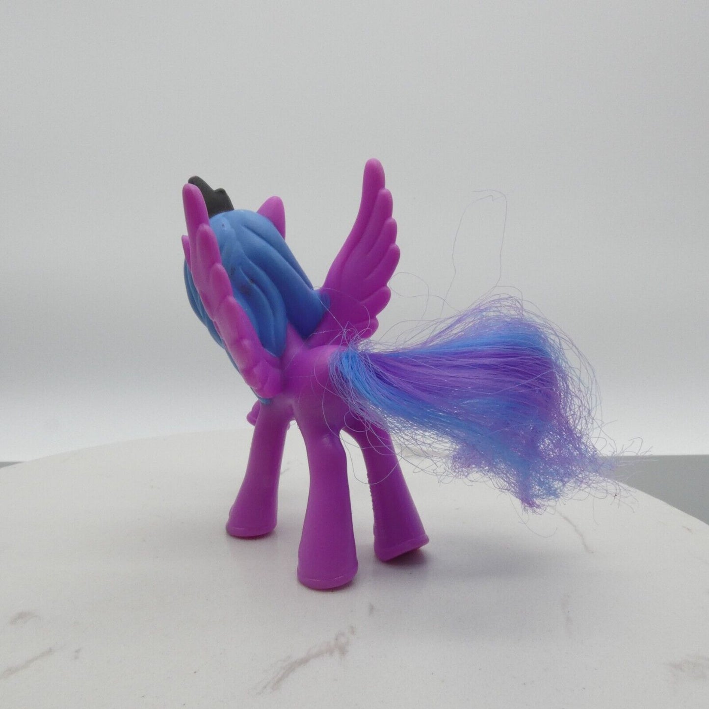 My Little Pony Friendship is Magic Princess Luna Purple 2014 McDonalds Moon Mark