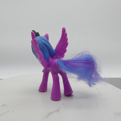 My Little Pony Friendship is Magic Princess Luna Purple 2014 McDonalds Moon Mark