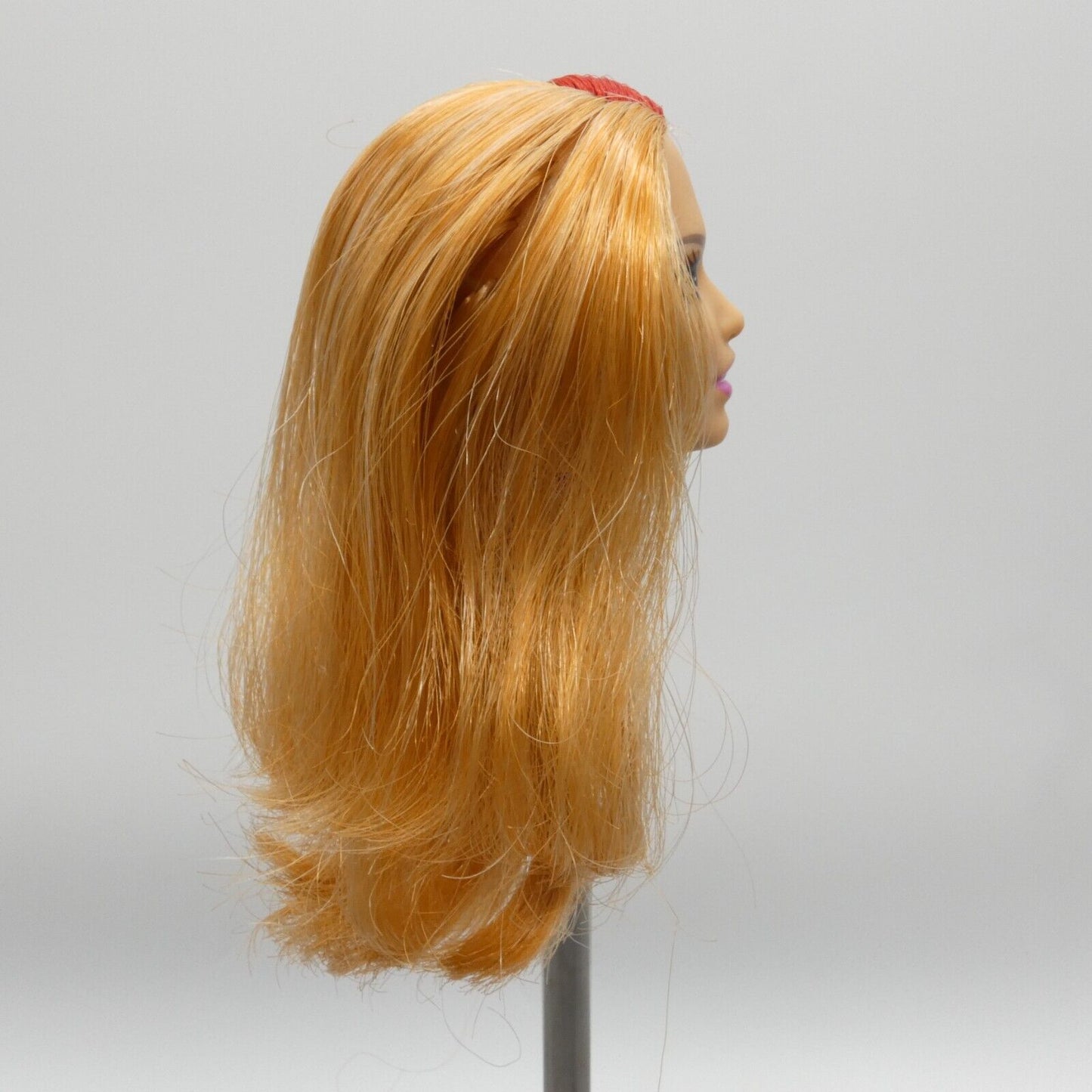 Barbie Doll Head Summer Face Fashionistas Rainbow Strawberry Blonde 2013 X7869